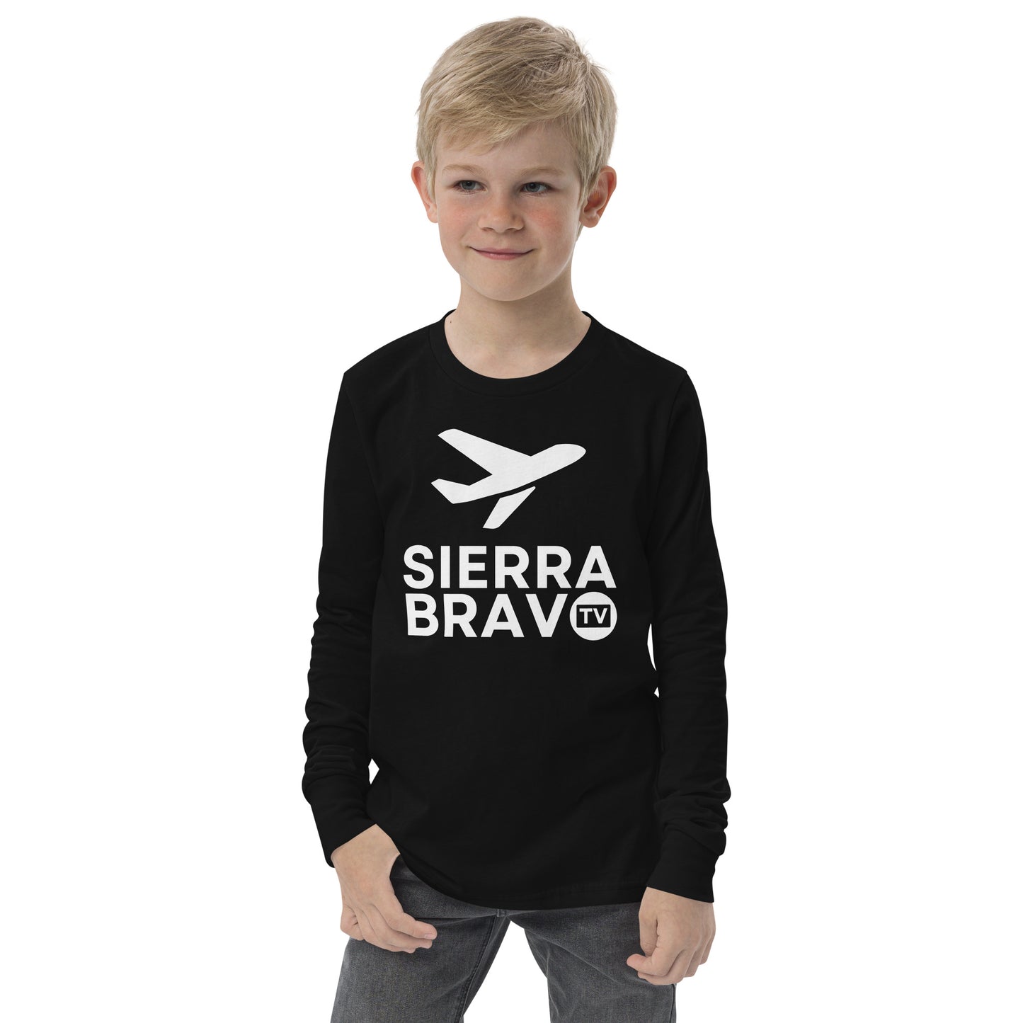 Sierra Bravo TV Youth long sleeve tee