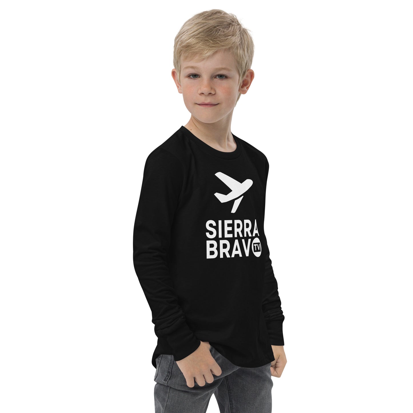 Sierra Bravo TV Youth long sleeve tee