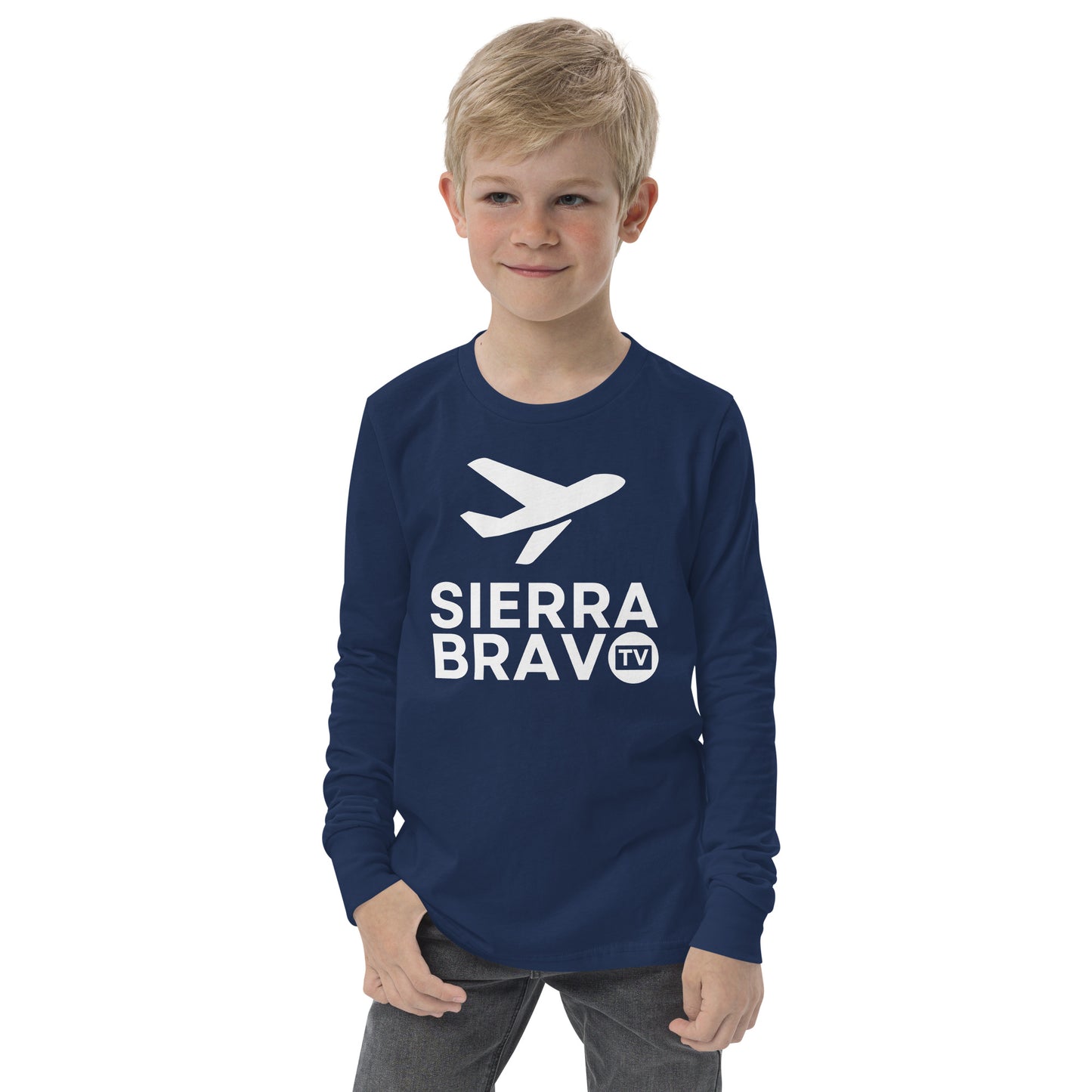 Sierra Bravo TV Youth long sleeve tee