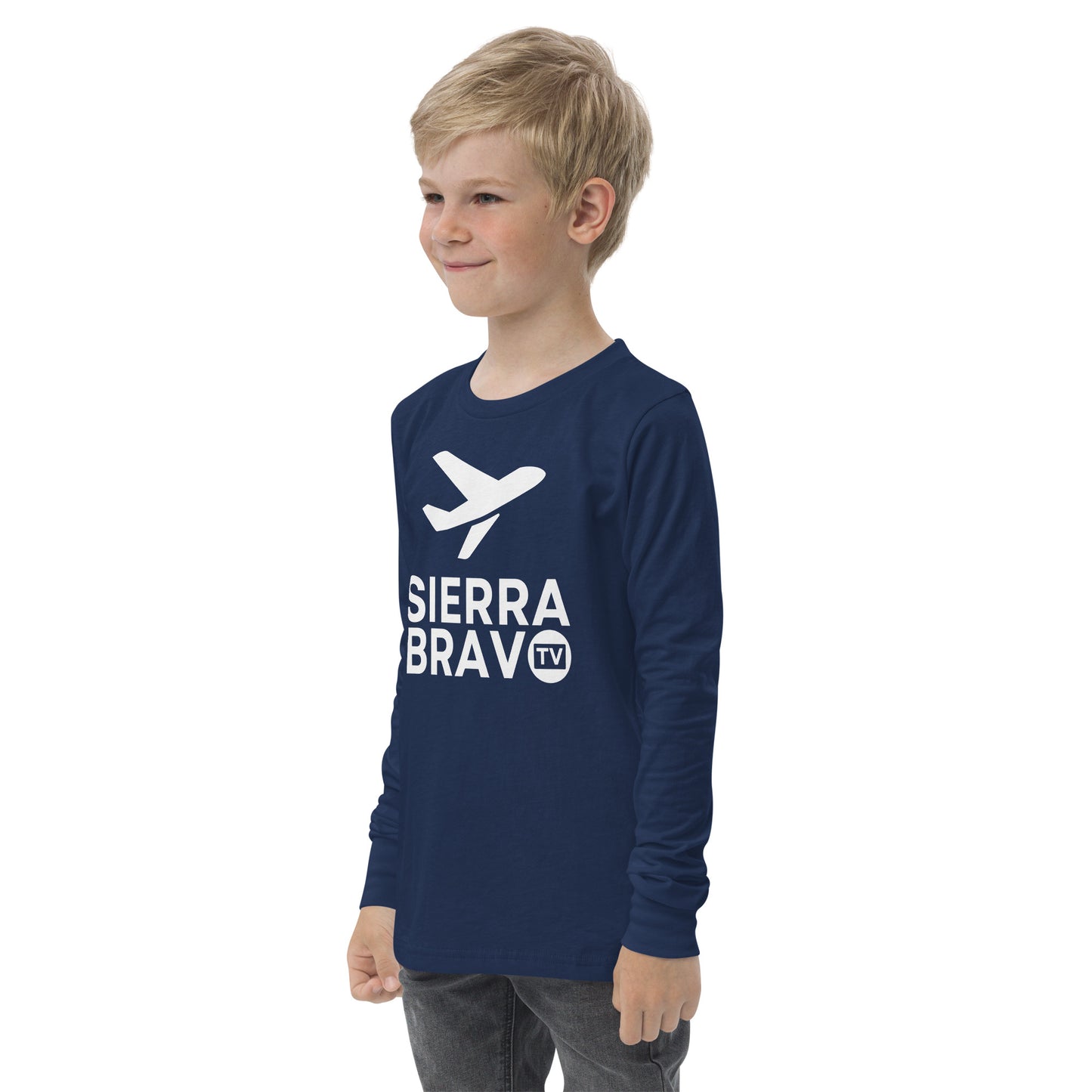 Sierra Bravo TV Youth long sleeve tee