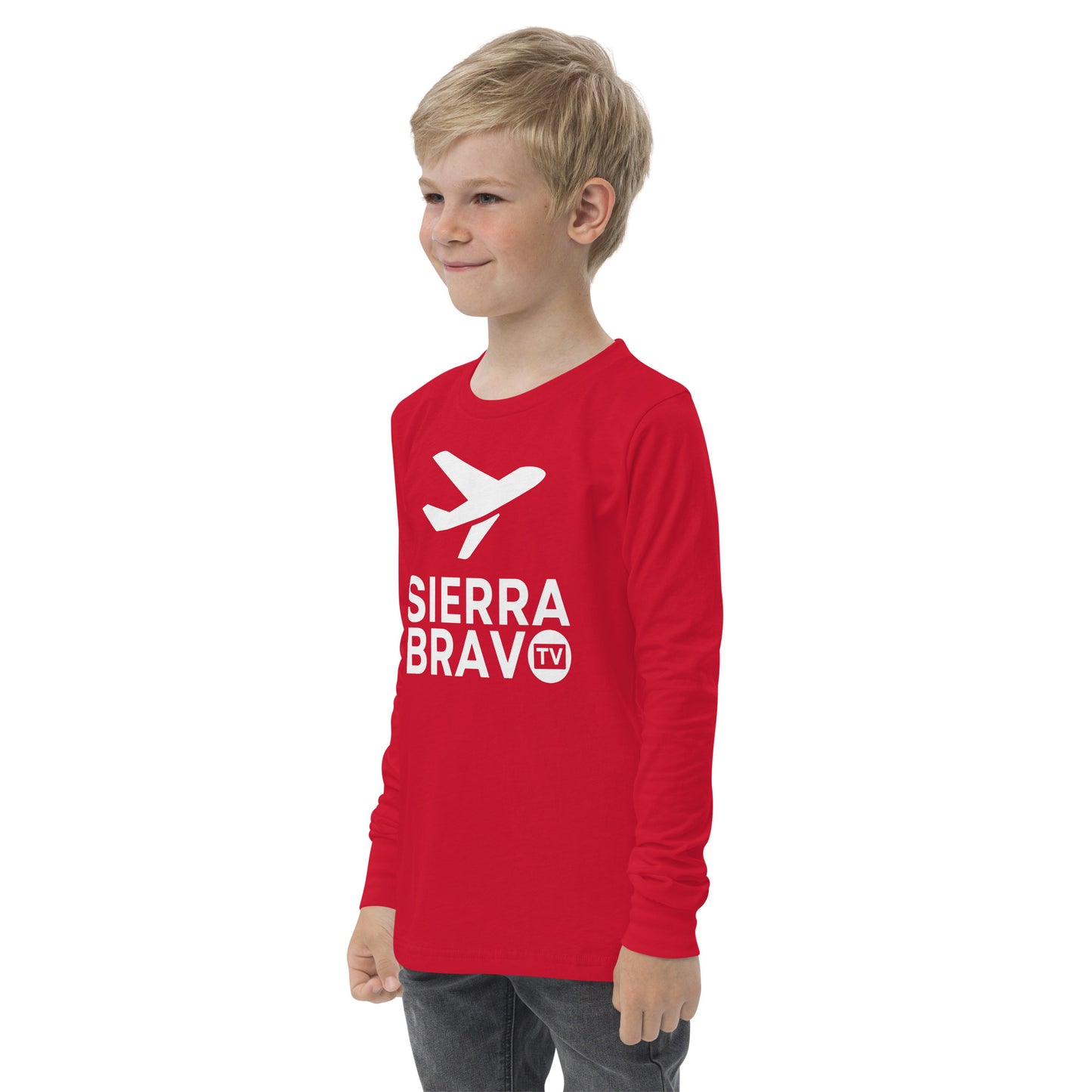 Sierra Bravo TV Youth long sleeve tee